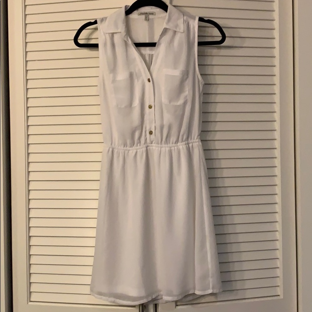 Charlotte Russe white collared dress